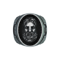 Zeus Signet Ring Front View 