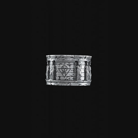 Caryatid Silver Ring